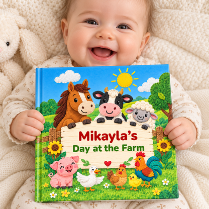 Personalized Day at the Farm Book