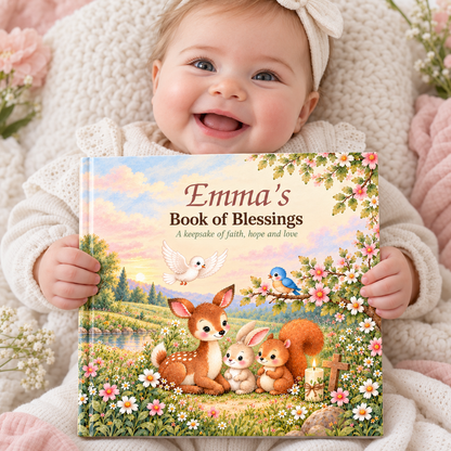 Personalized Book of Blessings