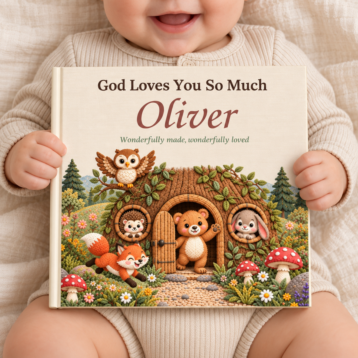 Personalized God Loves You So Much Book
