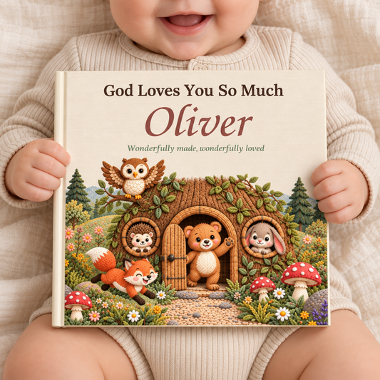Personalized God Loves You So Much Book