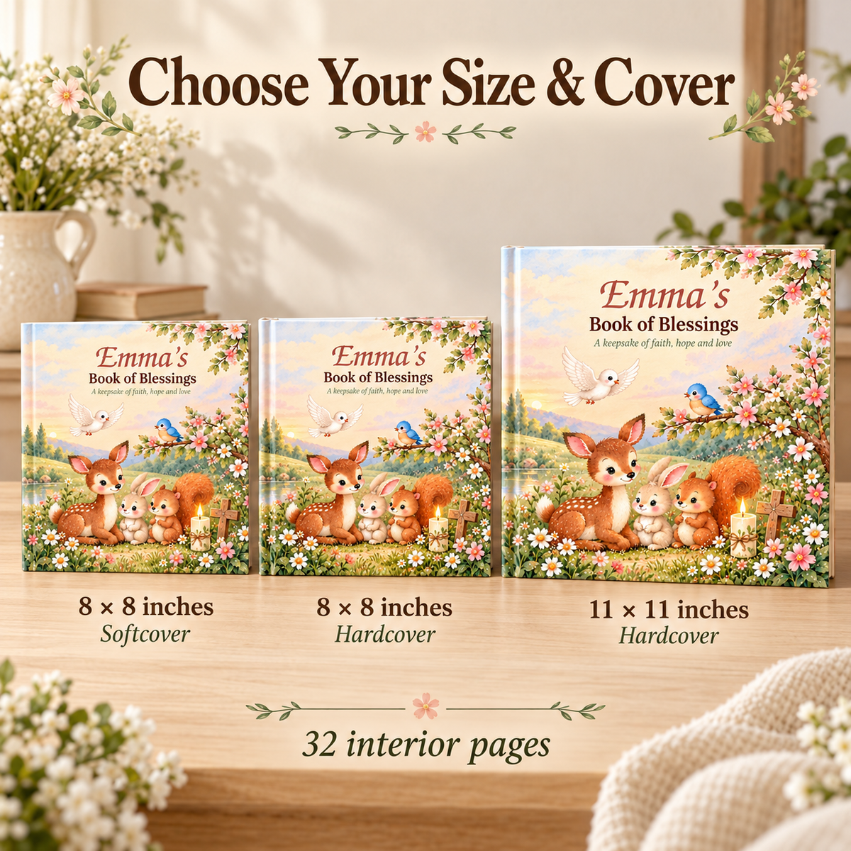 Personalized Book of Blessings
