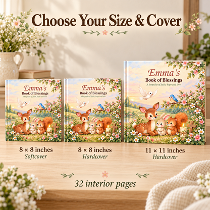 Personalized Book of Blessings