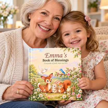 Personalized Book of Blessings