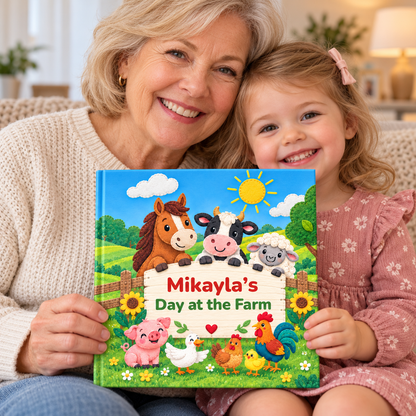 Personalized Day at the Farm Book