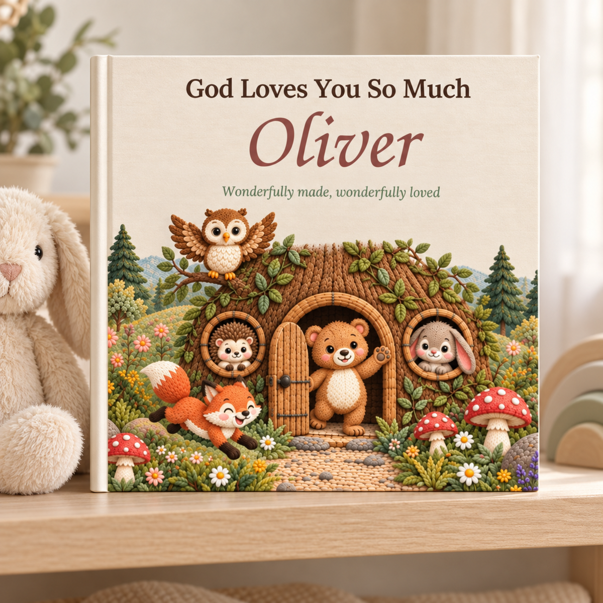 Personalized God Loves You So Much Book