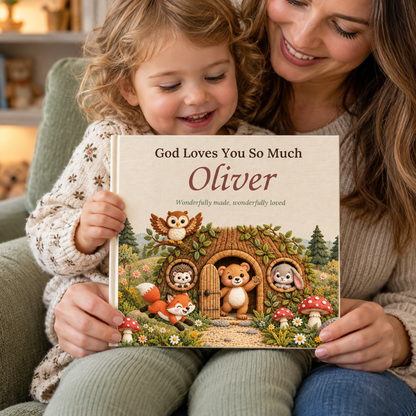 Personalized God Loves You So Much Book