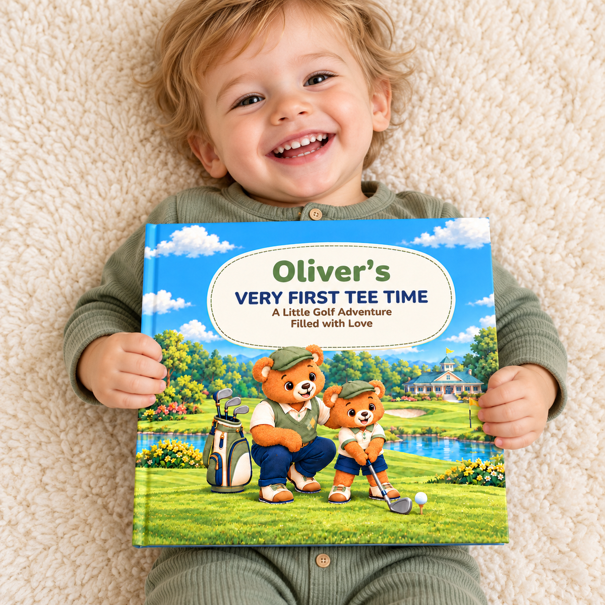 Personalized Very First Tee Time Book