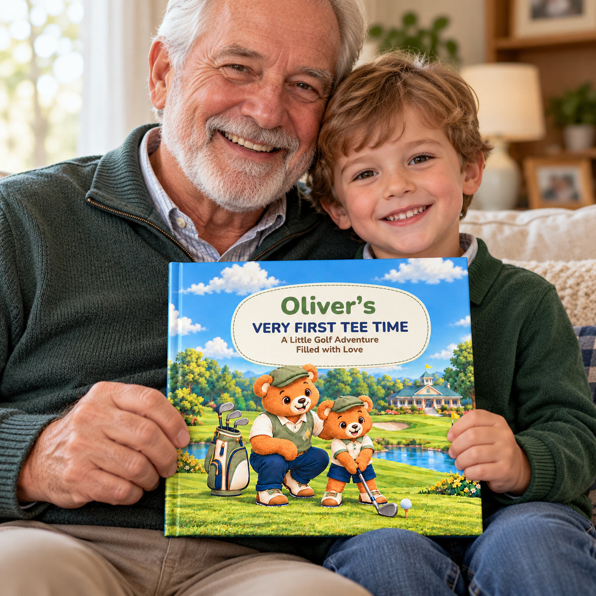 Personalized Very First Tee Time Book
