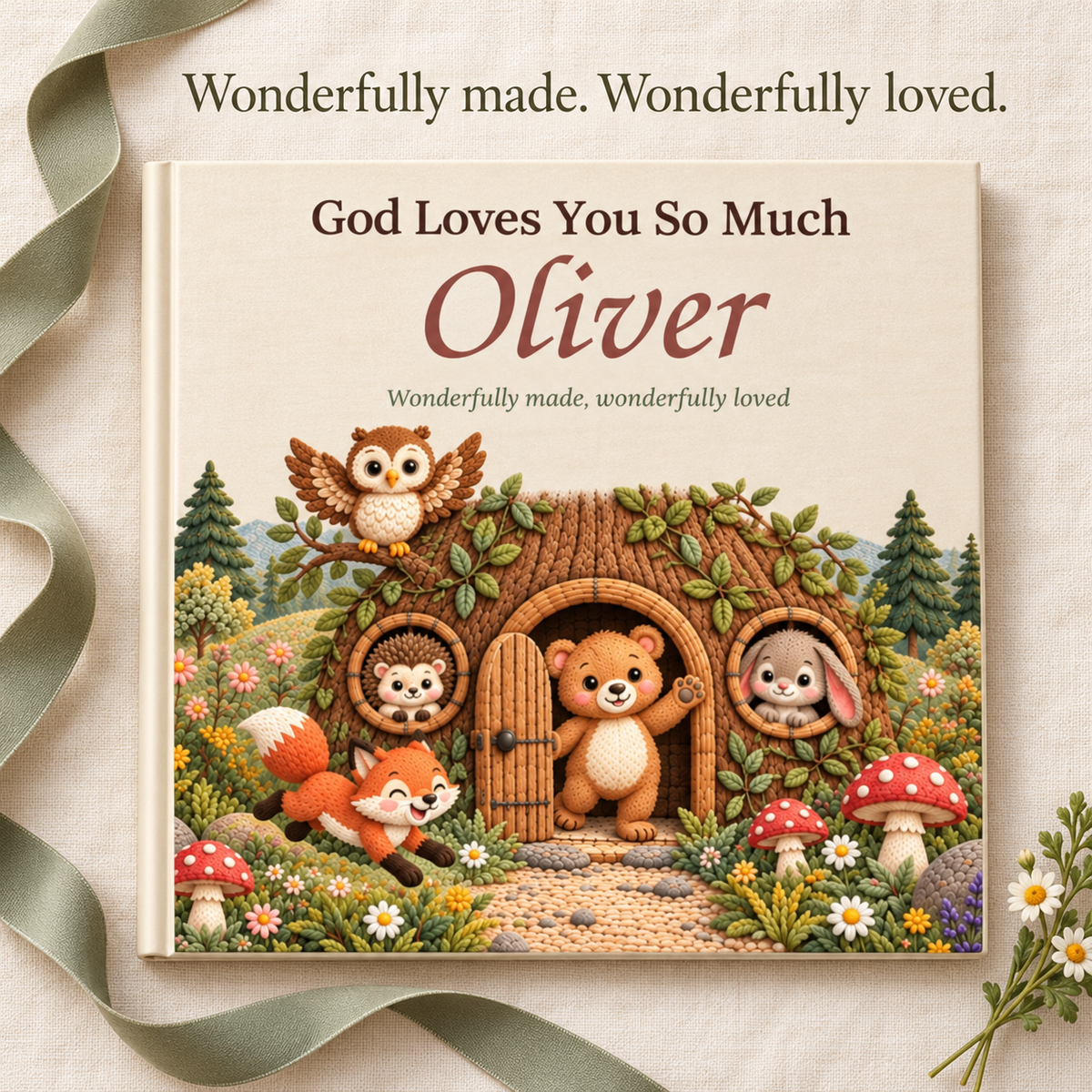 Personalized God Loves You So Much Book
