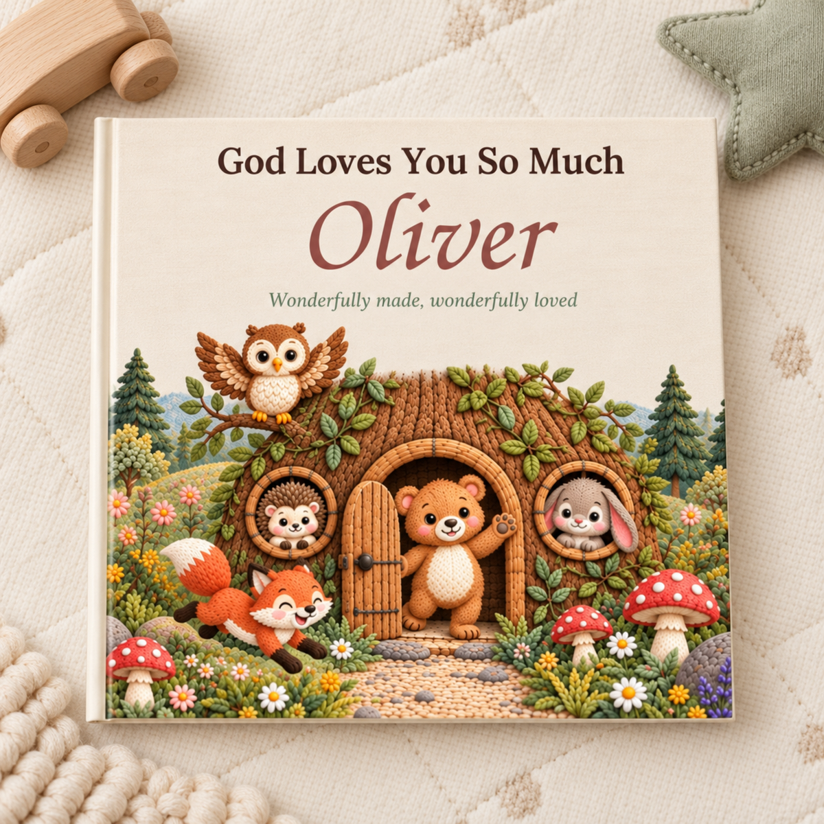 Personalized God Loves You So Much Book