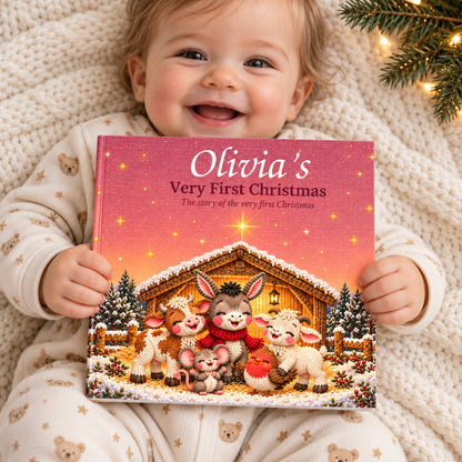 Personalized Very First Christmas Book