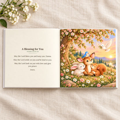Personalized Book of Blessings