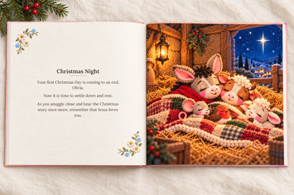 Personalized Very First Christmas Book