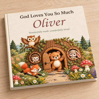 Personalized God Loves You So Much Book