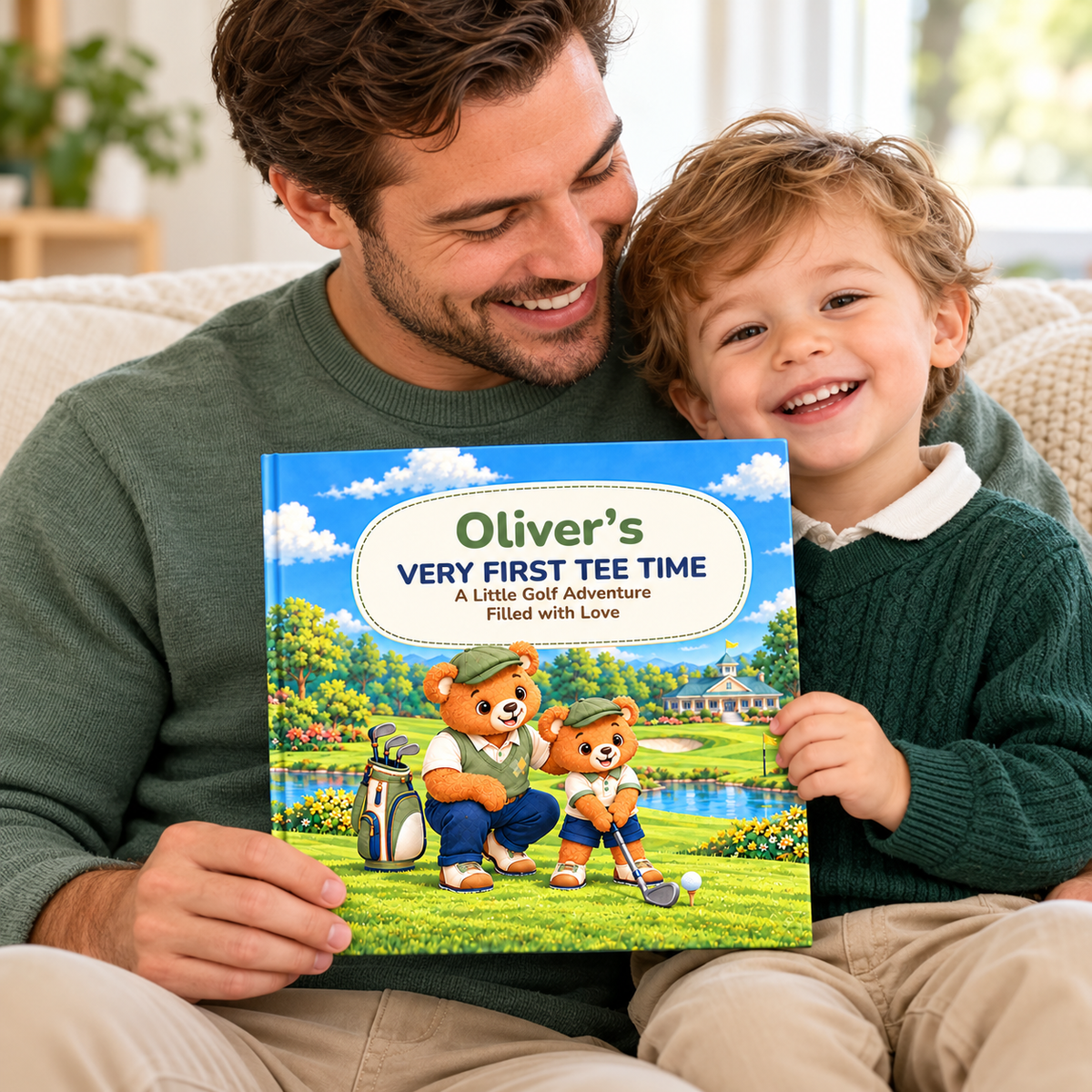 Personalized Very First Tee Time Book