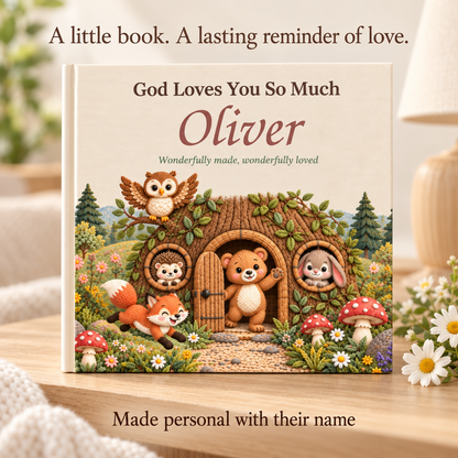 Personalized God Loves You So Much Book