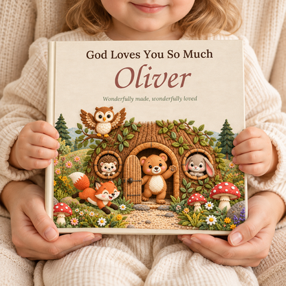 Personalized God Loves You So Much Book